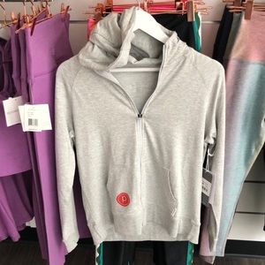 Pure Barre Zip Up Hoodie